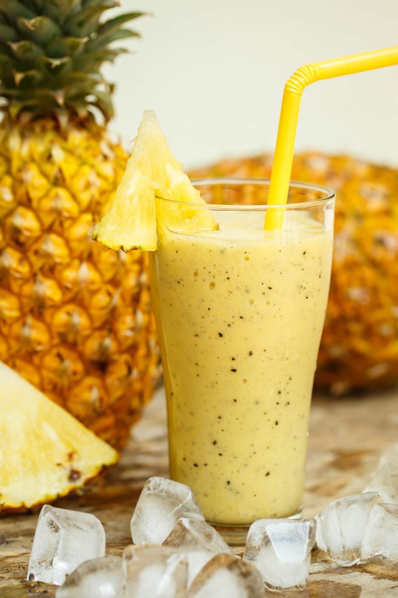 Smoothie with pineapple
